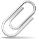 mail, envelop, paper clip, Email, Message, Letter, Attachment DarkSlateGray icon