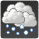 climate, weather, Snow DarkSlateGray icon