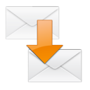 Message, envelop, Email, Letter, Move, mail WhiteSmoke icon