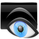 previewer, Eye DarkSlateGray icon