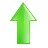 increase, green, Ascend, Up, Ascending, rise, upload, Arrow LimeGreen icon