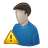 profile, wrong, Alert, warning, Error, exclamation, Human, user, people, Account Teal icon