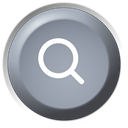 Find, Remote, search, seek DarkGray icon