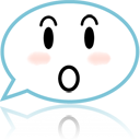 talk, Face, Chat, speak, Emotion, Emoticon, Comment SkyBlue icon
