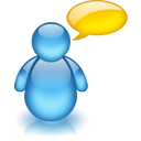 talk, Comment, Chat, speak SteelBlue icon