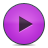 pink, button, play MediumOrchid icon