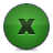 green, Del, remove, delete, button ForestGreen icon