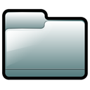 generic, silver, Folder Black icon