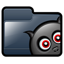 bat, Folder DarkSlateGray icon