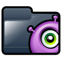 Folder, Alien DarkSlateGray icon