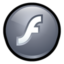 macromedia, Flash, player DimGray icon