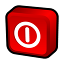 window, off, turn Red icon