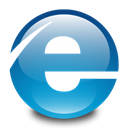 internet, Explorer, Browser, Ie Black icon