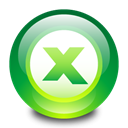 microsoft, Excel Black icon