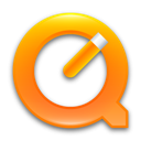quicktime, Orange DimGray icon