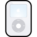 video, Apple, ipod, White WhiteSmoke icon