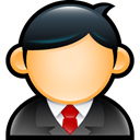 person, Man, profile, Account, people, Human, member, Client, user, male DarkSlateGray icon