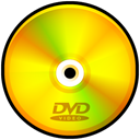 video, disc, Dvd Gold icon