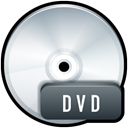Dvd, disc, document, File, paper WhiteSmoke icon