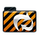 Orange, Alarm Black icon