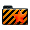 Orange, Alarm Black icon