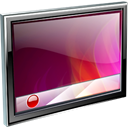 system, ver, Flash, Live, ip Maroon icon