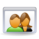 Account, profile, Couple, Human, people, Evolution, Contact, user WhiteSmoke icon