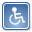 Configure, wheelchair, configuration, Desktop, preference, Accessibility, Setting, Disabled, option, config SteelBlue icon