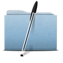 Folder, Blue, bic LightSteelBlue icon