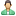 user, Account, people, profile, green, Human ForestGreen icon