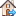 Home, Arrow, Building, house, homepage Sienna icon