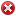 Circle, cross, round Firebrick icon