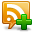 plus, Rss, Add, feed, subscribe, Comment DarkGoldenrod icon