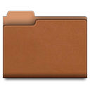 Leather, Brown Sienna icon