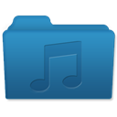 music SteelBlue icon