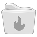 Folder, Burn, Alt Gainsboro icon