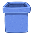 recycle bin, Blank, Trash, Empty CornflowerBlue icon