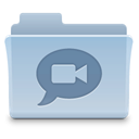 Folder, talk, Comment, speak, Chat LightSteelBlue icon