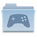 gaming, Game, Folder LightSteelBlue icon