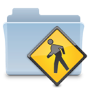 Folder, badged, public LightSteelBlue icon