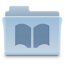 Folder, Library LightSteelBlue icon