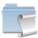 badged, script, Folder LightSteelBlue icon