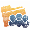 group, Folder SandyBrown icon