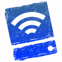 save, Disk, disc, Airport RoyalBlue icon