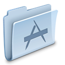 Application, Folder LightSteelBlue icon