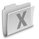 Folder, system Silver icon
