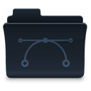 Folder, vector DarkSlateGray icon