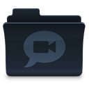 speak, Comment, Chat, Folder, talk DarkSlateGray icon