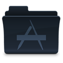 Folder, Application DarkSlateGray icon