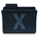 system, Folder DarkSlateGray icon